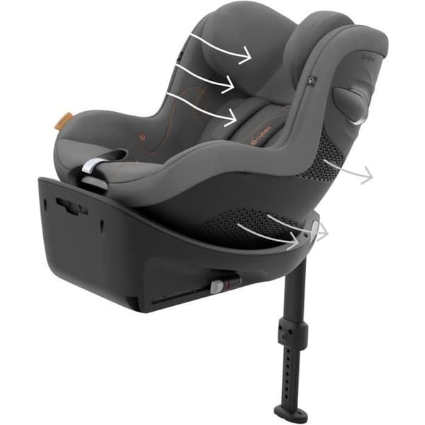 Bilbarnstol Sirona G i-Size - Lava Grey - CYBEX