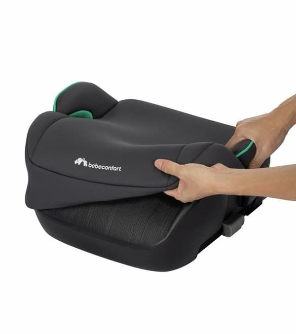 BEBECONFORT Bilbarnstol Gaia i-Fix, ISOFIX-höjare, från 6 till 12 år, 22-36 kg, 125-150 cm MINERAL GRAPHITE