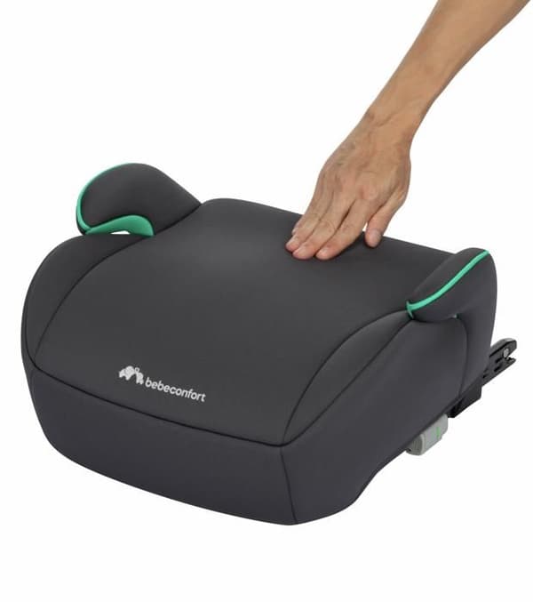 BEBECONFORT Bilbarnstol Gaia i-Fix, ISOFIX-höjare, från 6 till 12 år, 22-36 kg, 125-150 cm MINERAL GRAPHITE