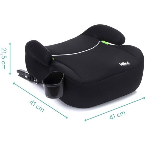 Isofix sitskudde Fillikid i-size svart