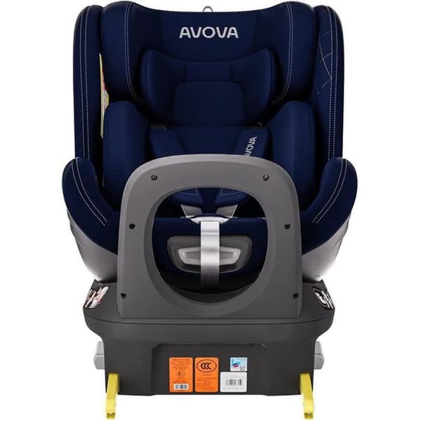 Avova Swan-fix i-Size 2024 40-125 cm Flodblå