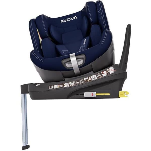 Avova Swan-fix i-Size 2024 40-125 cm Flodblå