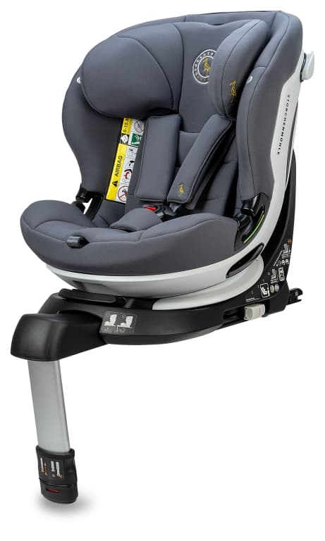 Turvaistuin NIKI KID R129/03 i-Size 76-150 cm Asfaltti