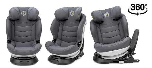 Storchenmühle NIKI NEXT bilbarnstol R129/03 i-Size 100-150 Onyx
