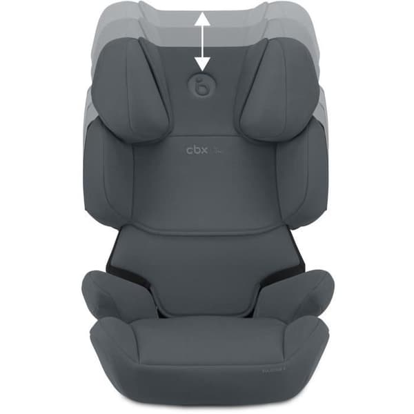Bilbarnstol CBX by CYBEX SOLUTION X I-FIX 3 till 12 år - Grupp 2/3 - 100 till 150 cm Grå | grå
