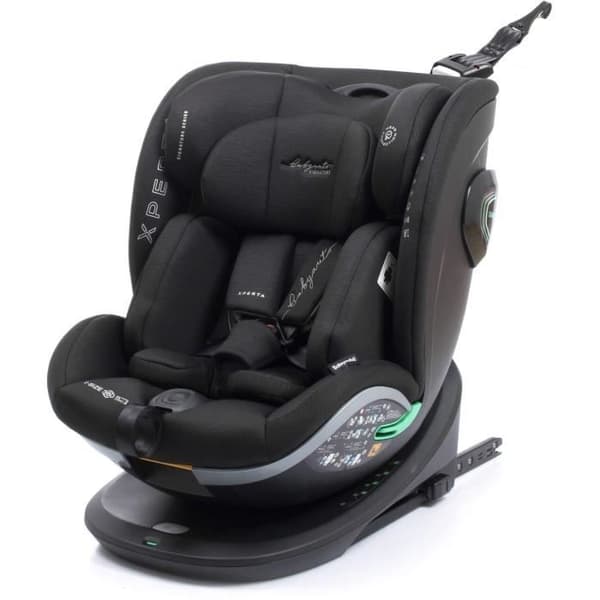 Bilbarnstol - BABYAUTO - XPERTA BLACK LINE - Från födseln till 12 år - 0-36 kg - I-Size - ISOFIX - 360° roterande - ECE R129