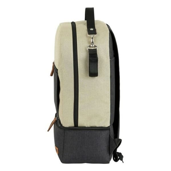 Rygsæk til babytilbehør Safta Beige Mørkegrå 30 x 43 x 15 cm