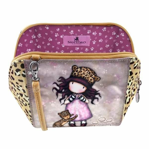 Skulderbag Gorjuss Purrrrrfect Love Leopard 26 x 15,5 x 9,5 cm