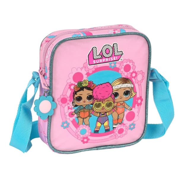 Skulderbag LOL Surprise! Glow Girl Rosa 16 x 18 x 4 cm