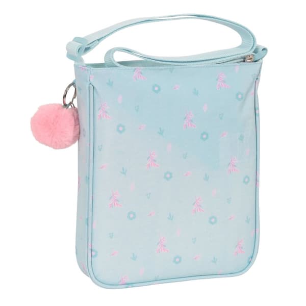 Skulderbag Moos Garden Turkis 21 x 25 x 4.5 cm 21 x 25 x 4,5 cm