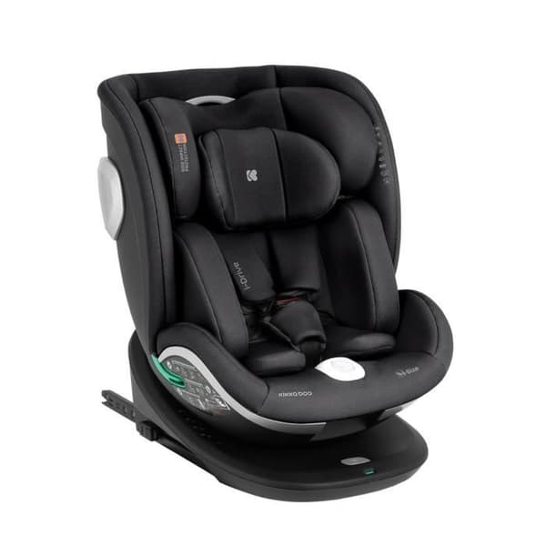 Kikkaboo barnstol i-Drive i-Size (40-150cm) Isofix Top Tether huvudstöd SPS [Svart]