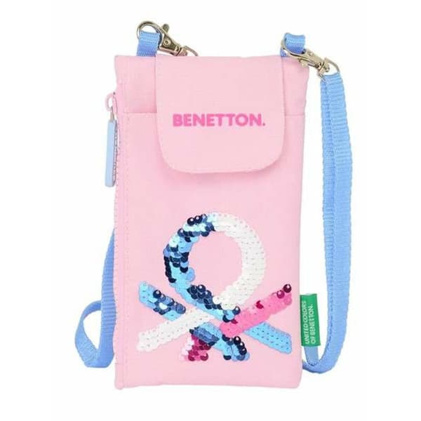 Mobiltaske Benetton Pink 10 x 19 cm