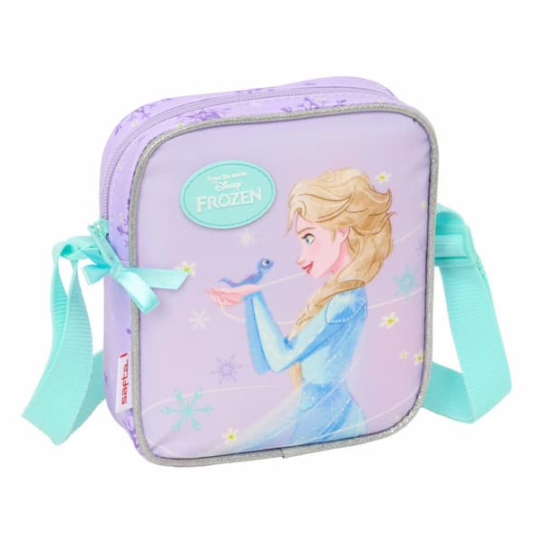 Olkalaukku Frozen Spirit Liila 16 x 18 x 4 cm