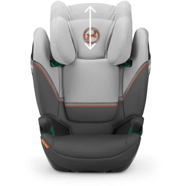 Bilbarnstol Cybex Gold SOLUTION S2 I-FIX 3 till 12 år - Grupp 2/3 - 100 till 150 cm Lava Grey | medelgrå