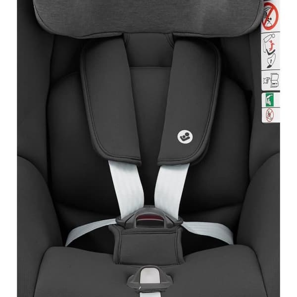 MAXI COSI Pearl Smart i-Size bilbarnstol, Grupp 1, liggande, i-Size, Isofix, Authentic Black