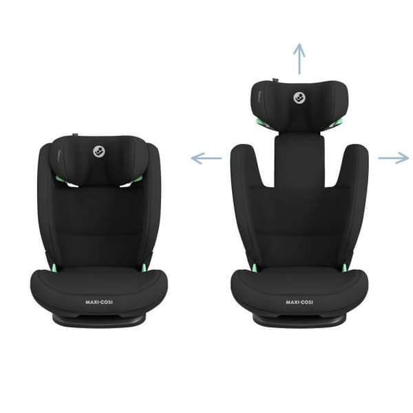 MAXI-COSI Bilbarnstol Rodifix S I-Size, Grupp 2/3, Isofix, Liggande, Basic Svart