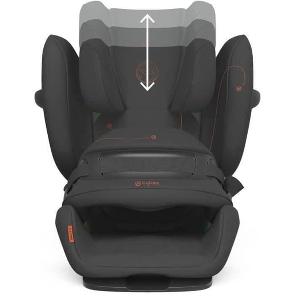 CYBEX Pallas G bilbarnstol - i-Size - Framåtvänd - 16 månader till 12 år - Grupp 1/2/3 - 76 till 150 cm - Grå