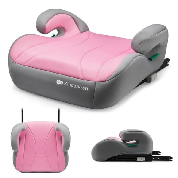 Kinderkraft Barnbältesstol I-BOOST I-SIZE Rosa