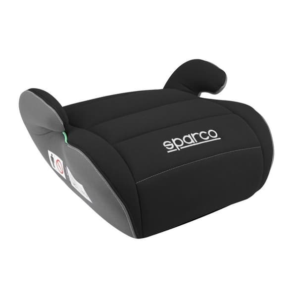 REHAUSSEUR BAS SVART/GRÅ ECE R129 ISIZE SPARCO