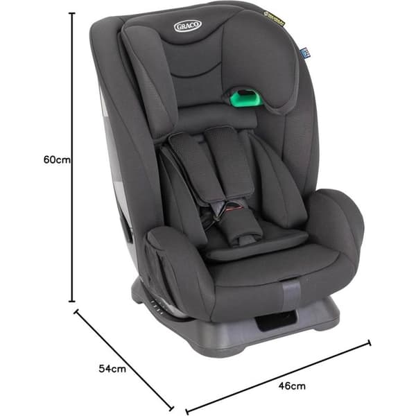 Flexigrow Bilbarnstol Onyx