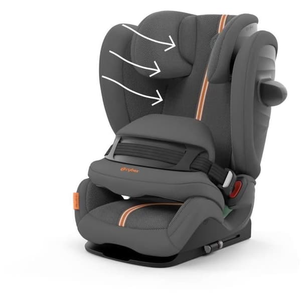 Pallas G i-Size Plus Bilbarnstol - Grupp 1/2/3 - Lava Grey - CYBEX