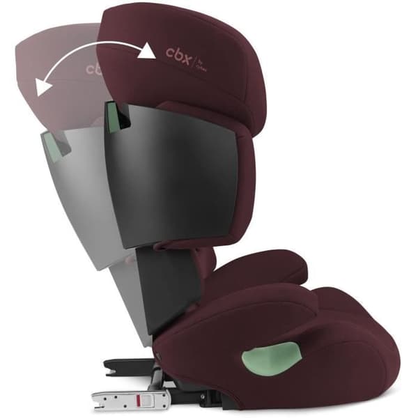 CYBEX Solution X i-Fix bilbarnstol - Från 3 till 12 år - Rumba Red