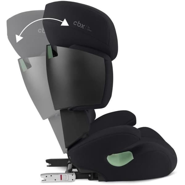 CYBEX Solution X i-Fix bilbarnstol - Från 3 till 12 år - Ren svart