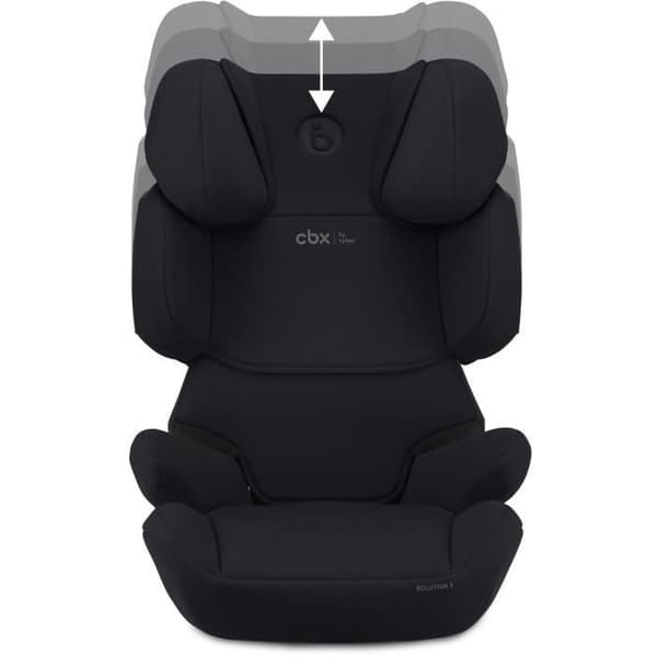CYBEX Solution X i-Fix bilbarnstol - Från 3 till 12 år - Ren svart