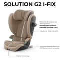 Miniatyrbillede 2 af 4: Autostol - CYBEX - Solution G2 i-Fix Plus stof - Stormblå