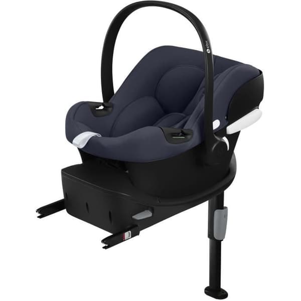 Hyggelig CYBEX Aton B2 I-Size - Inklusive en Bay Blue base - Blå