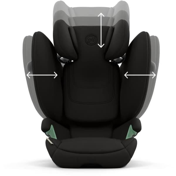 Cybex Gold SOLUTION G2 I-FIX autostol 3 til 12 år - Gruppe 2/3 - 100 til 150 cm Magic Black | sort