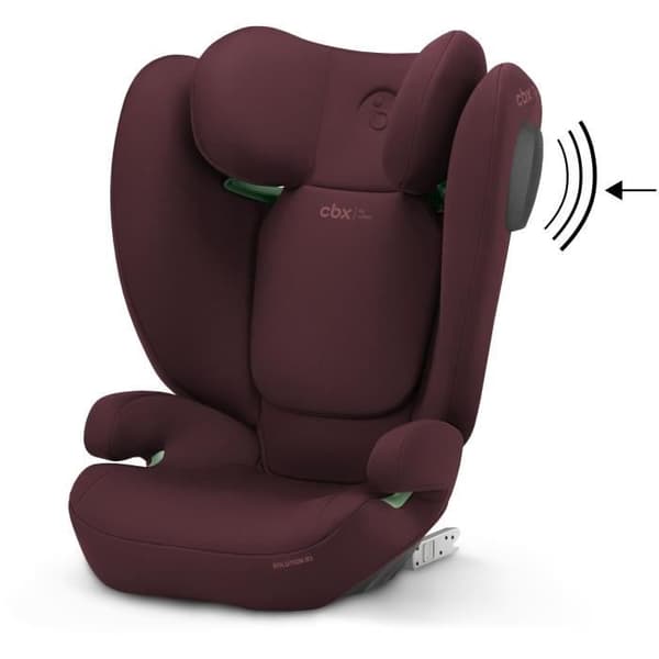 Autostol - CYBEX - Solution B3 i-fix - Dynamic - Gruppe 2/3 - Liggelænder - Rød