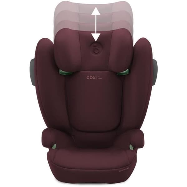 Autostol - CYBEX - Solution B3 i-fix - Dynamic - Gruppe 2/3 - Liggelænder - Rød