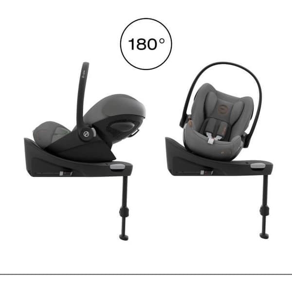 Cloud G CYBEX i-Size babyautostol - Liggende - Åndbart stof - Flygodkendt - Moon Black
