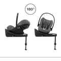 Miniatyrbillede 6 af 6: Cloud G CYBEX i-Size babyautostol - Liggende - Åndbart stof - Flygodkendt - Moon Black
