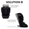 Miniatyrbild 3 av 3: CBX by CYBEX SOLUTION B I-FIX bilbarnstol 3 till 12 år - Grupp 2/3 - 100 till 150 cm Svart | svart