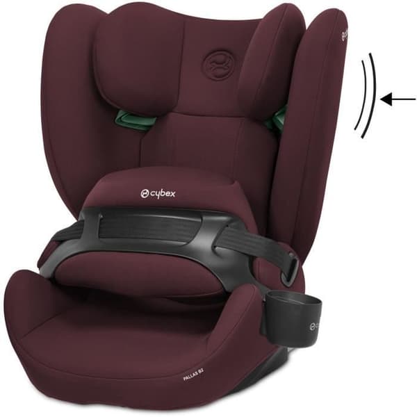 CYBEX PALLAS B2 I-SIZE autostol - Fra 15 måneder til 12 år - Rumba rød og mørkerød