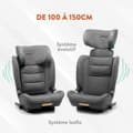 Miniatyrbillede 2 af 6: stol Babyauto CAPAX GREY DOBBY Grå II (15-25 kg) Børns ECE R129