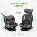 Miniatyrbillede 2 af 6: stol Babyauto XPERTA GREY DOBBY Grå 0 (de 0 a 10 kilos) I (9 - 18 kg) II (15-25 kg) III (22 - 36 kg) Børns ECE R129