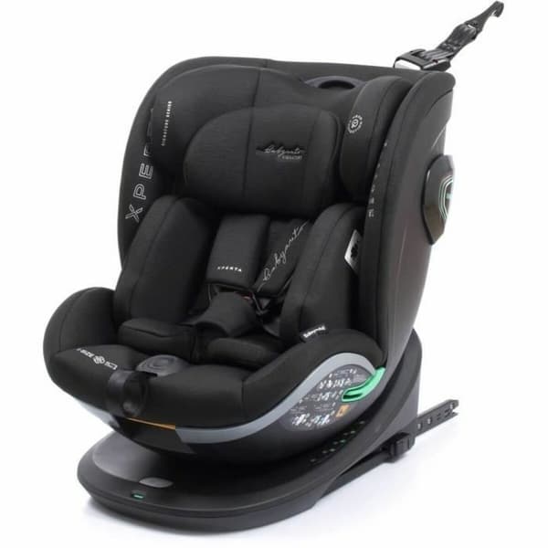 stol Babyauto XPERTA BLACK LINE Sort 0 (de 0 a 10 kilos) 0+ (de 0 a 13 kilos) I (9 - 18 kg) II (15-25 kg) III (22 - 36 kg) Børns