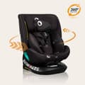 Miniatyrbild 6 av 6: Evolutiv barnstol LIONELO Bastiaan One i-Size - Rotationsbas 360° - 40-150 cm - 0-36 kg - ISOFIX - Grupp 0+/1/2/3 - Svart