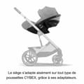 Miniatyrbild 4 av 5: Bilstol Cybex Grå 0+ (de 0 a 13 kilos) Barn ECE R129