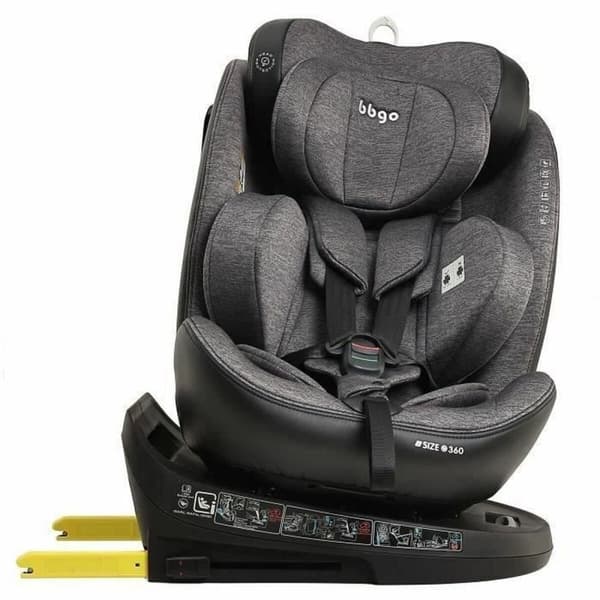stol BBGO Grå 0 (de 0 a 10 kilos) 0+ (de 0 a 13 kilos) I (9 - 18 kg) II (15-25 kg) III (22 - 36 kg) Børns ECE R129