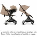 Miniatyrbillede 6 af 6: Klapvogn til baby Cybex Beige
