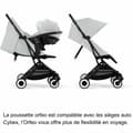 Miniatyrbillede 6 af 6: Klapvogn til baby Cybex Lysegrå