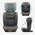 Miniatyrbild 4 av 6: Car Chair Babyauto CAPAX GREY DOBBY Grey II (15-25 kg) Children's ECE R129