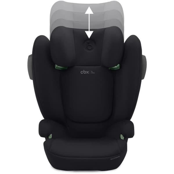 CBX by CYBEX SOLUTION B3 I-FIX bilbarnstol 3 till 12 år - Grupp 2/3 - 100 till 150 cm Svart | svart