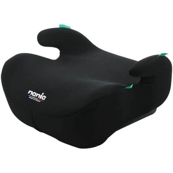 Bältesstol - NANIA - Bubble - Grupp 3 - 126-150 cm - I-Size - Bältad - Svart
