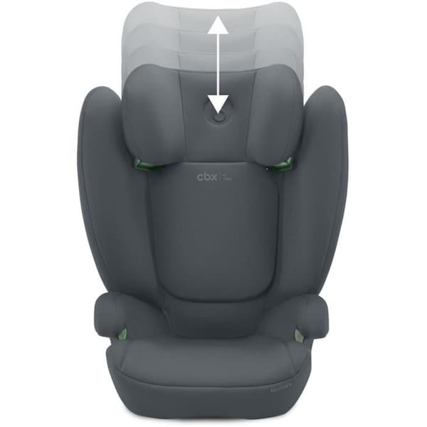 CBX by CYBEX SOLUTION B I-FIX -turvaistuin 3–12 vuotta - Ryhmä 2/3 - 100–150 cm Harmaa | harmaa