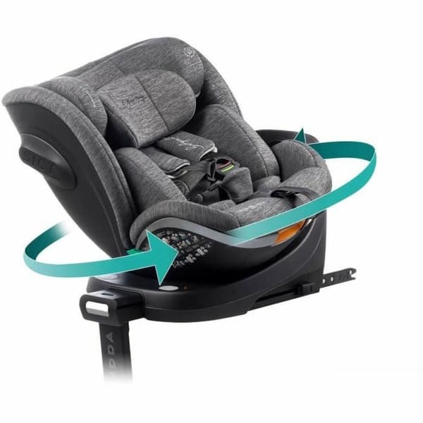 stol Babyauto SCUDDA GREY DOBBY Grå 0 (de 0 a 10 kilos) 0+ (de 0 a 13 kilos) I (9 - 18 kg) II (15-25 kg) III (22 - 36 kg) Børns